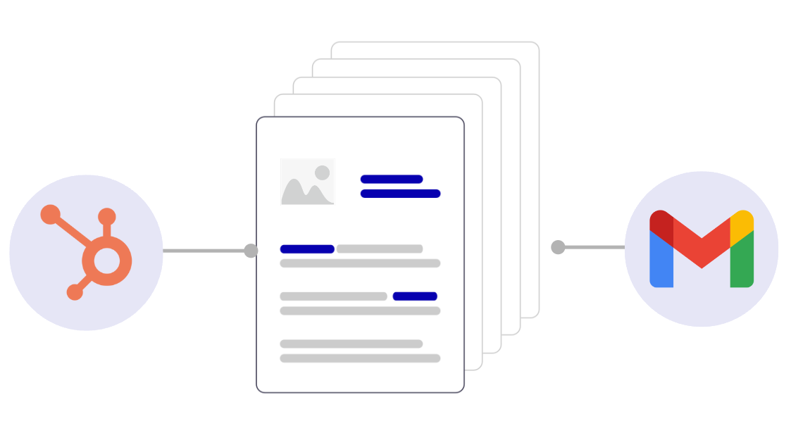 Generate and send documents from HubSpot data
